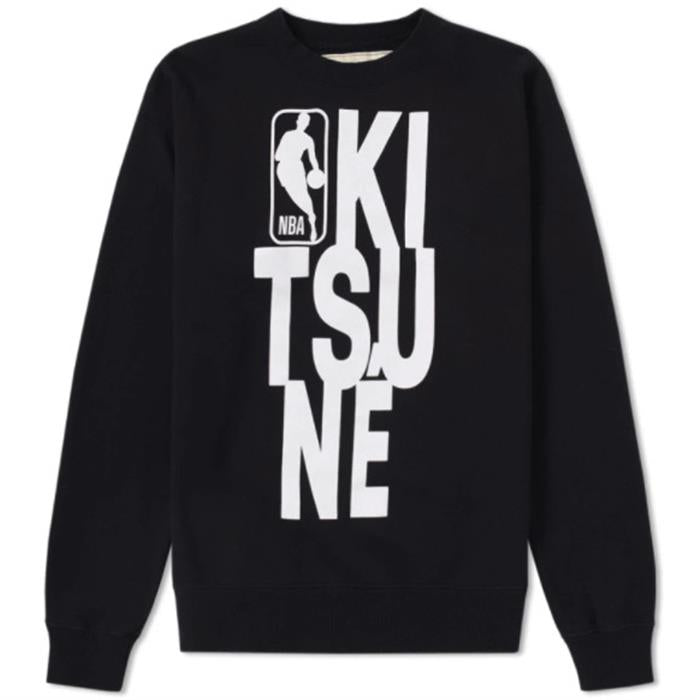 Maison Kitsune NBA Collaboration Logo Sweatshirt