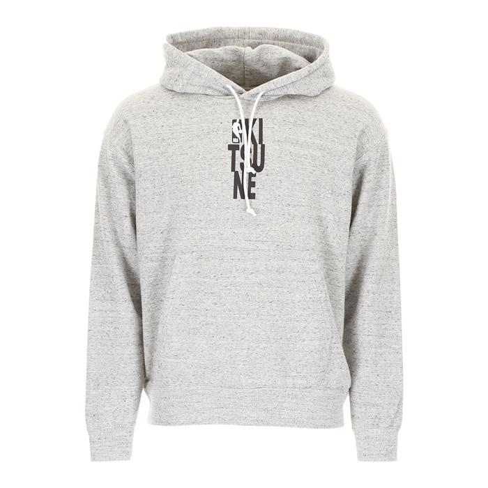 Maison Kitsune NBA Collaboration Logo Hoodie Sweatshirt for Men