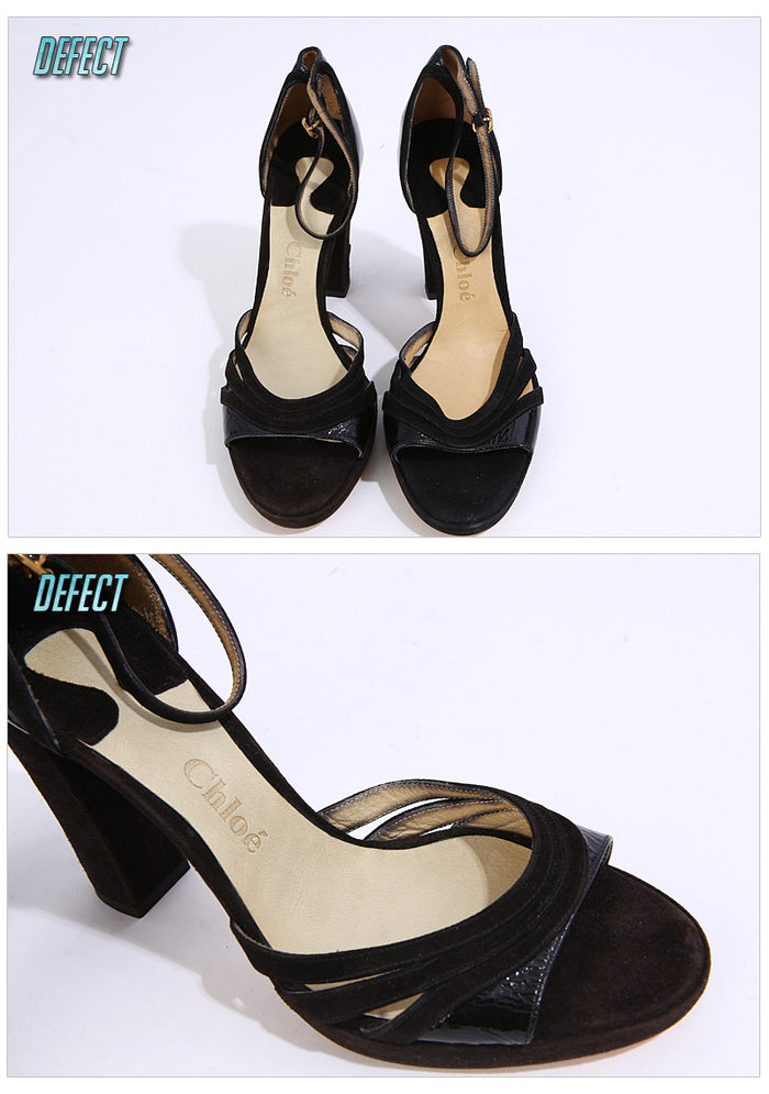 Chloe Women’s Suede High Heel Sandals CH5090
