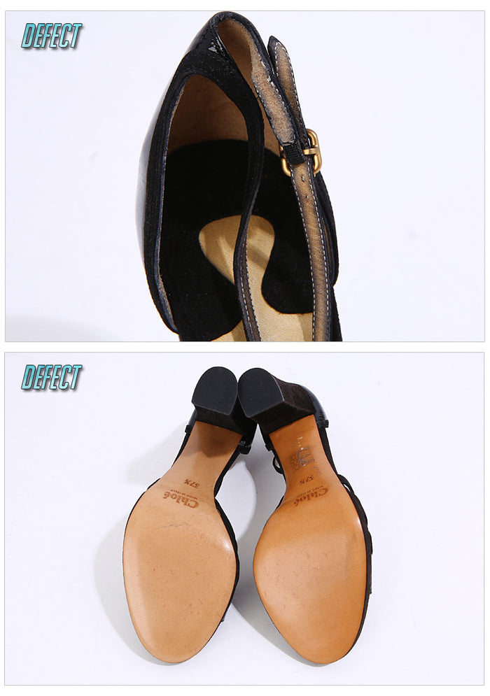 Chloe Women’s Suede High Heel Sandals CH5090