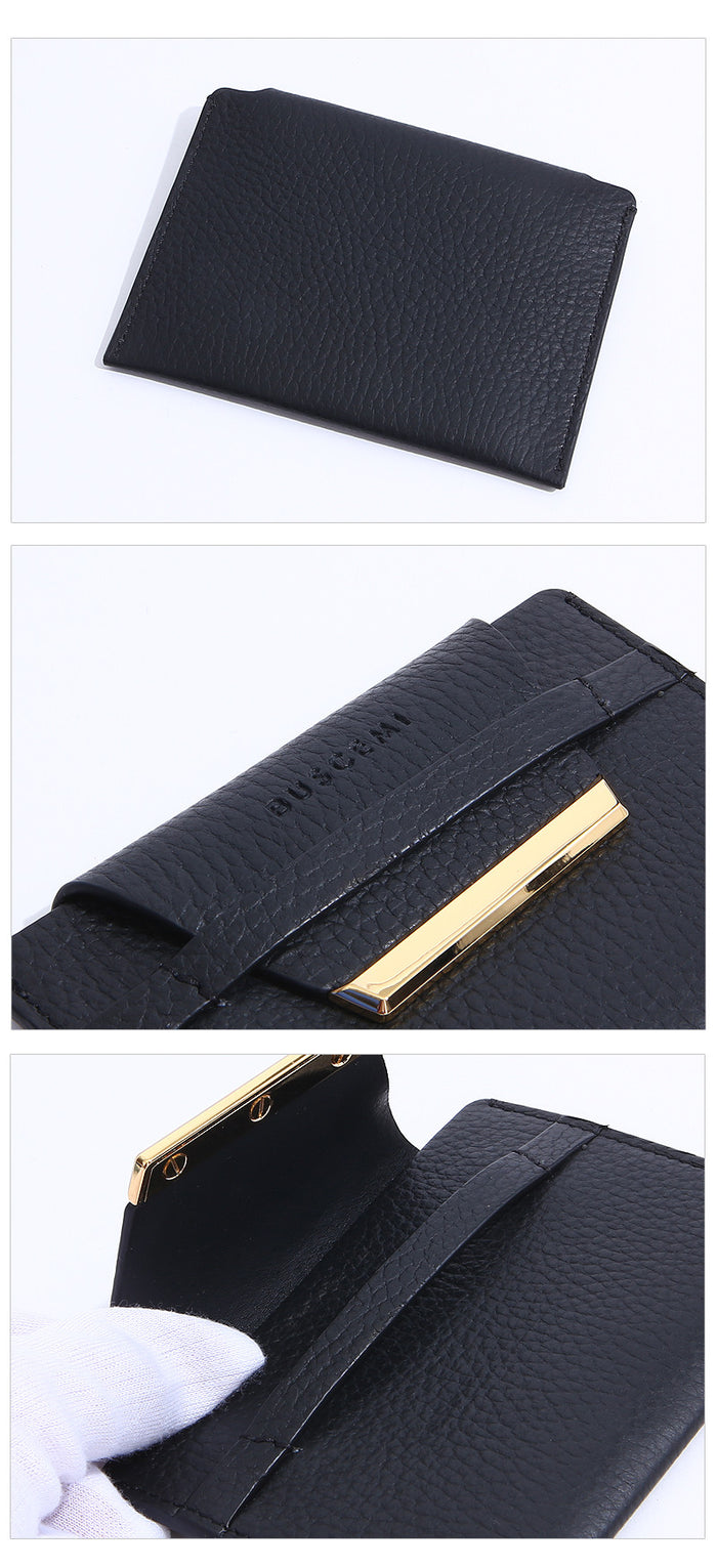 BUSCEMI Men's Classic Card Holder 417WU00808850A
