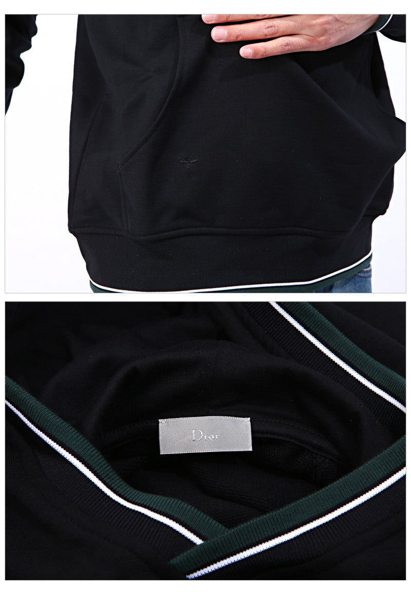 DIOR Adonis Line Men's Embroidered Logo Hoodie 863J605B0500 900