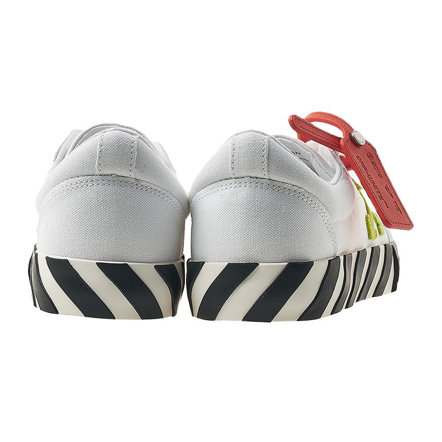 OFF WHITE Mens Arrow Low-Top Sneakers OMIA085S23FAB0010150