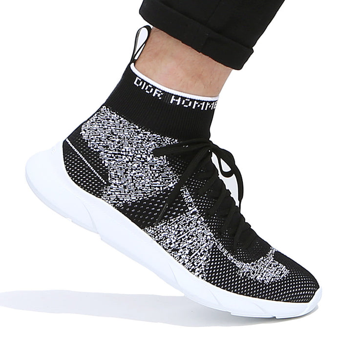 DIOR Adonis Homme Sock High-Top Sneakers White