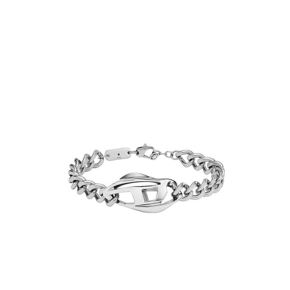 DIESEL Silver Chain Bracelet DX1413