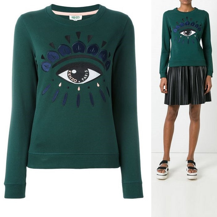 KENZO Women's Big Eye Crewneck Sweatshirt F752SW7104XC 53