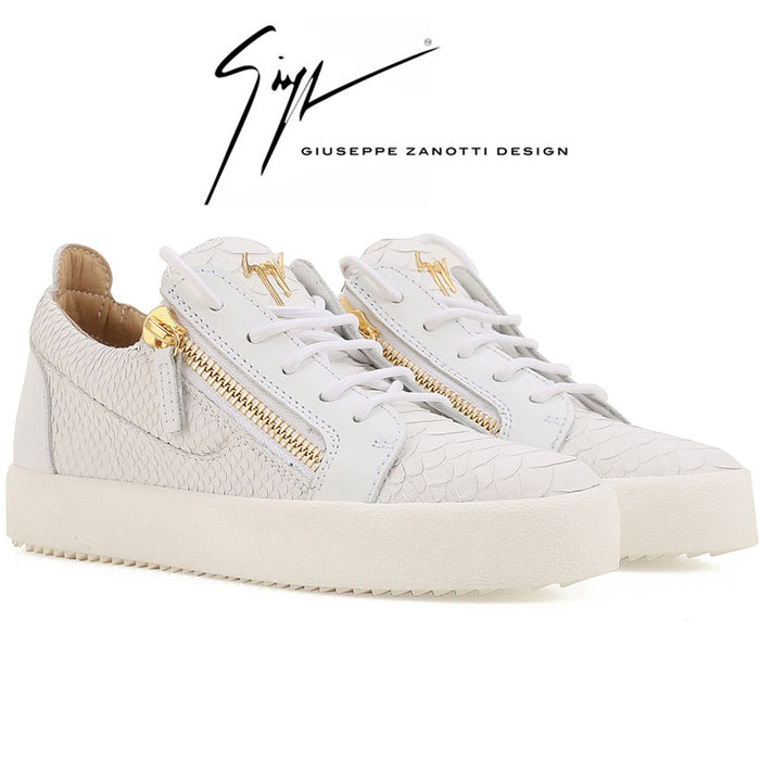 Giuseppe Zanotti May London Python Low-Top Sneakers RW70001 002