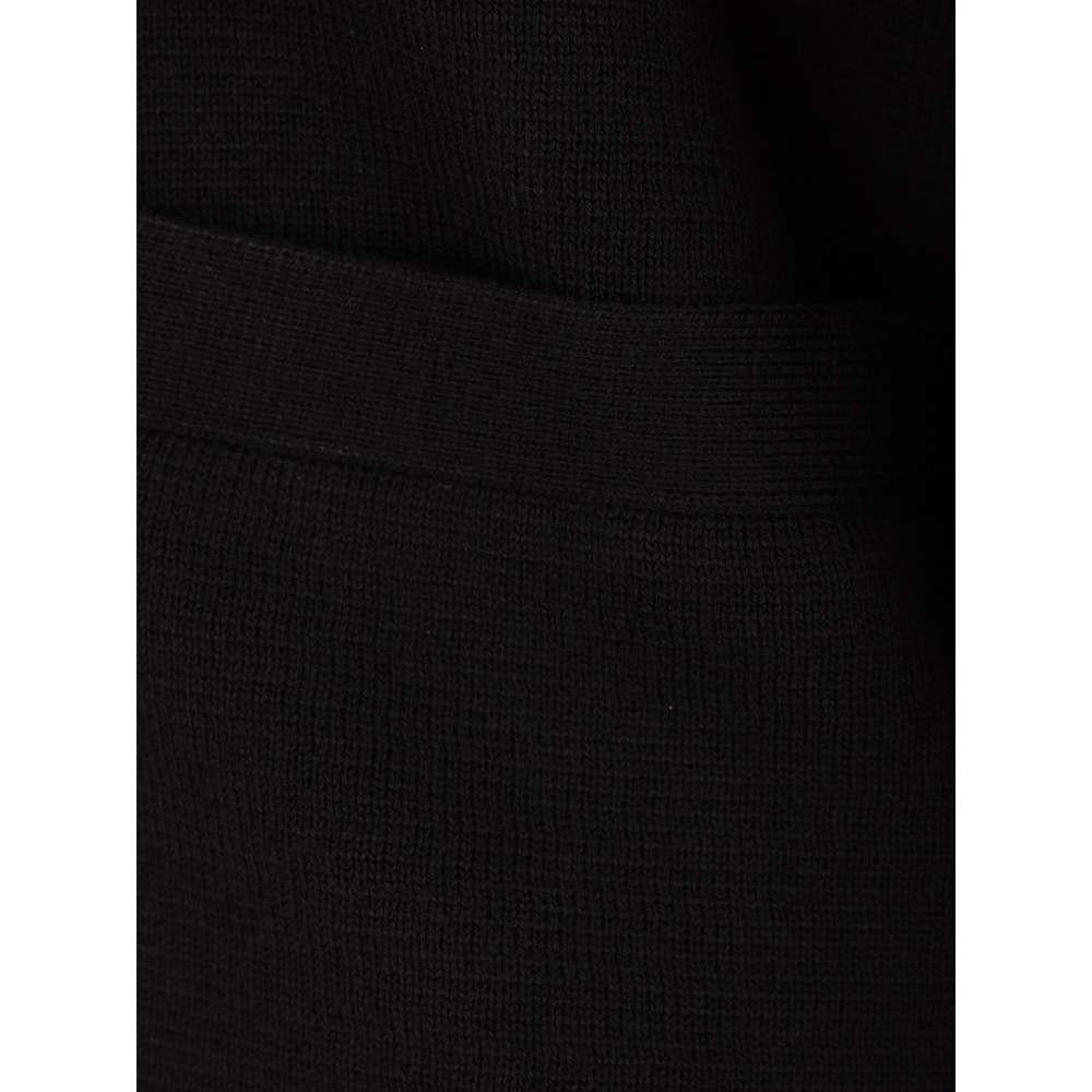 THOM BROWNE Black Milano Stitch Armband Stripe Unisex Cardigan