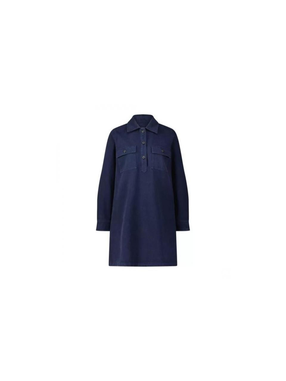 A.P.C. Mia Dress Women’s Midi Dress Black Cotton