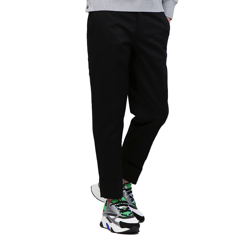 DIOR Men's Side Stripe Roll-Up Dress Pants C117A4120 989