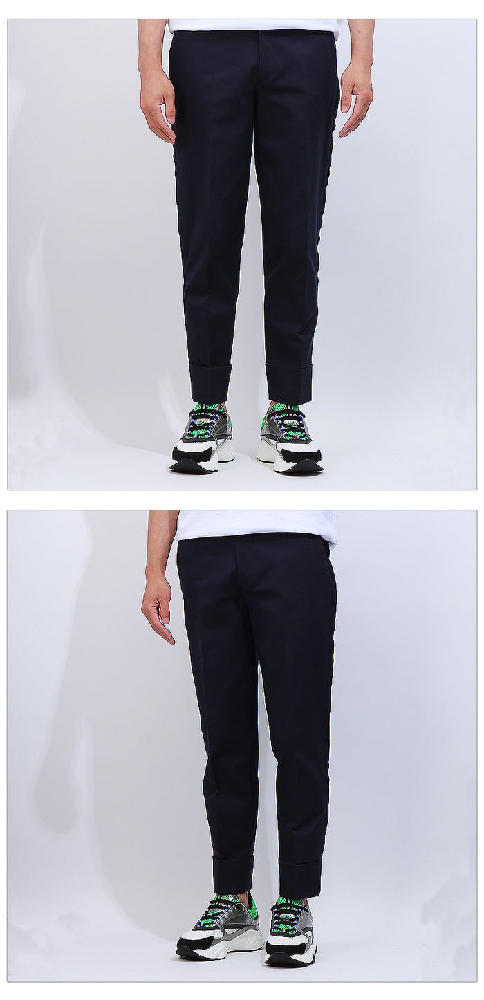 DIOR Men's Roll-Up Side Stripe Pants C117A4120 585