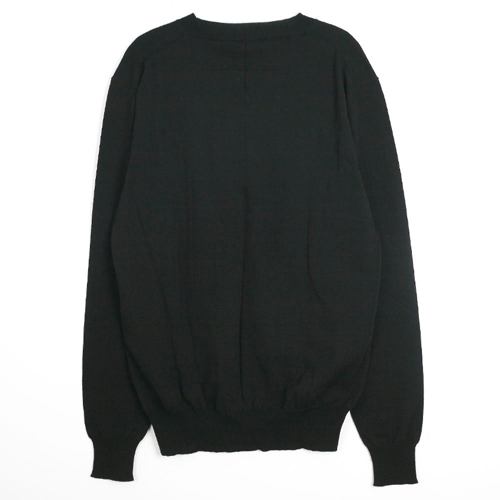 GIVENCHY Men's Black Crewneck Knit Sweater BM901X 401M