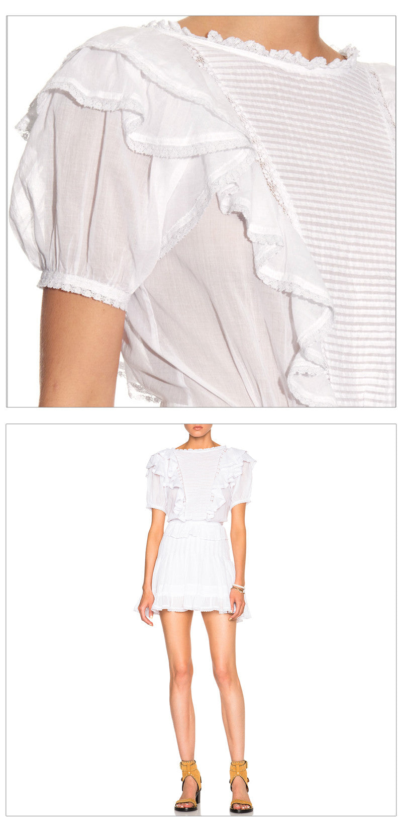 Isabel Marant Lace Mini Dress RO0724
