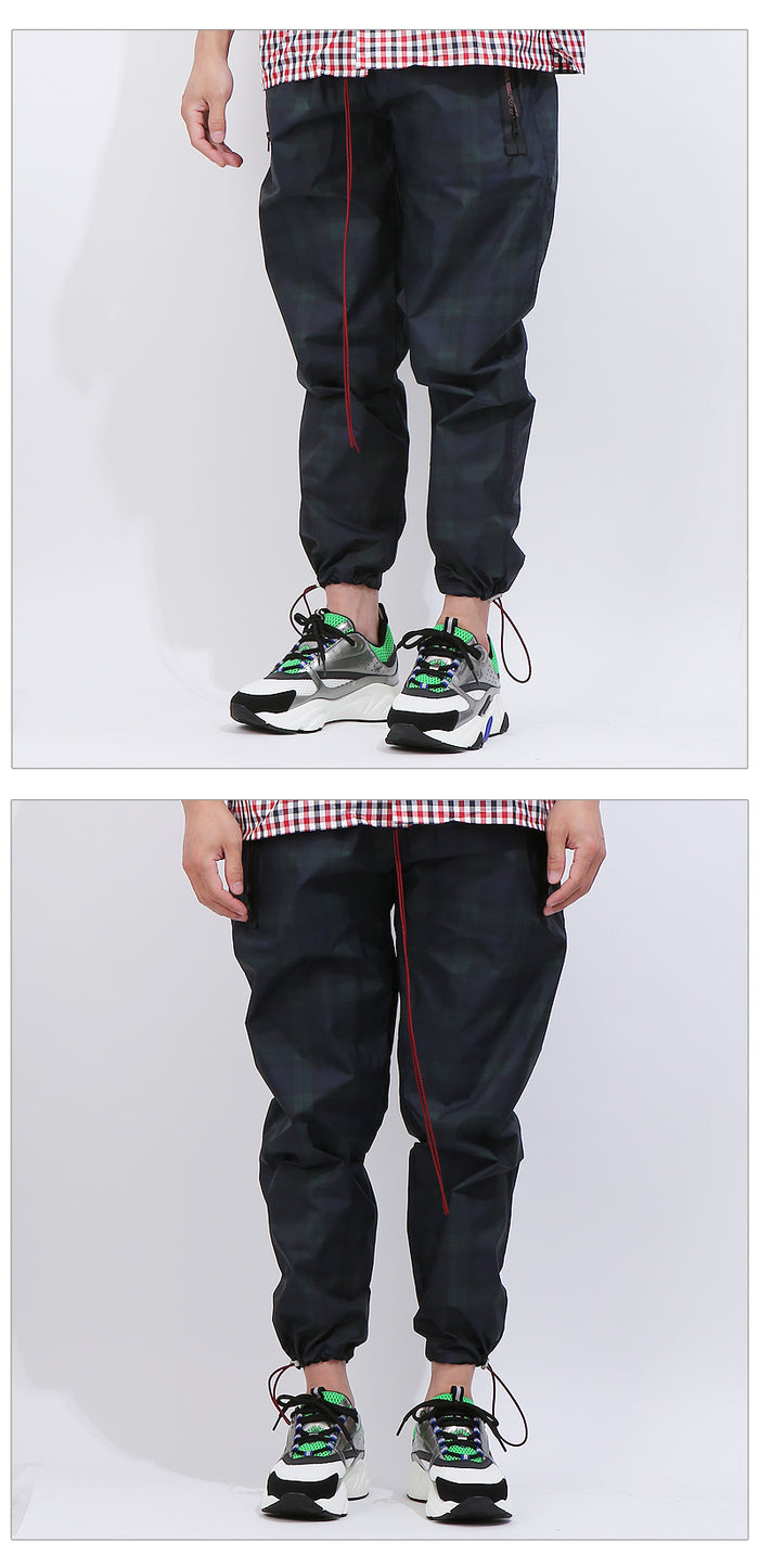 REPRESENT Men's Checkered Jogger Pants 108010 DARK CHECK