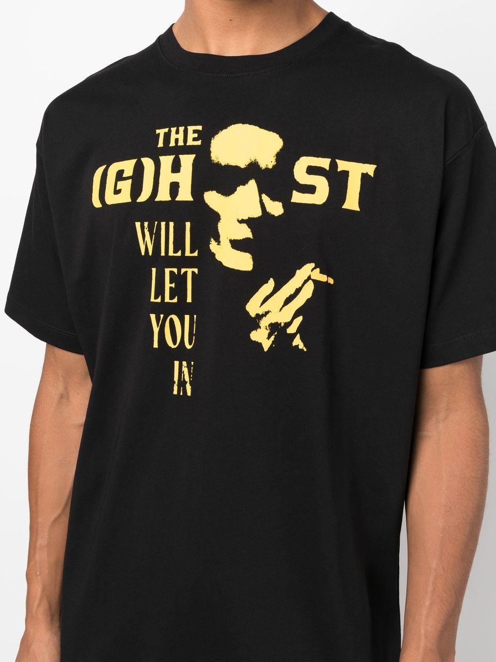 Raf Simons Ghost Print Oversized Short Sleeve T-Shirt 222 M120 19001 0099