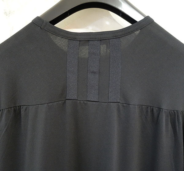 Yohji Yamamoto Y-3 Drawstring Oversized Long Short Sleeve T-Shirt