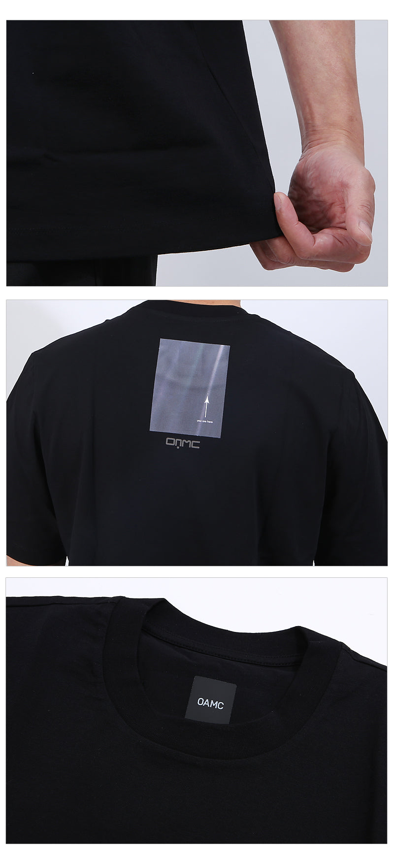 OAMC Adonis Print Men's T-Shirt OAMO707267 001