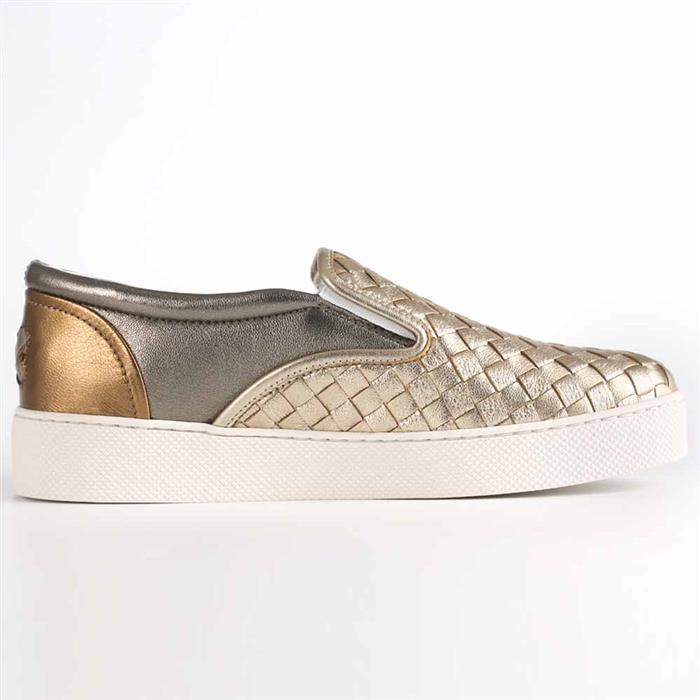 Bottega Veneta Women’s Intrecciato Low-Top Sneakers 370760 VCJH1 8493