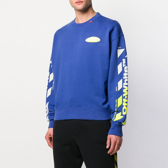OFF WHITE Stripe Logo T-Shirt for Men