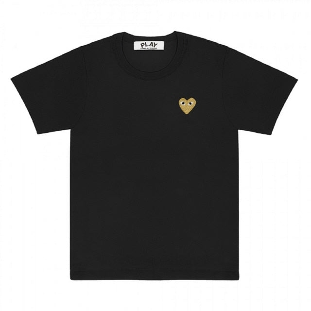 Comme des Garcons Women’s Short-Sleeve Gold Patch T-Shirt