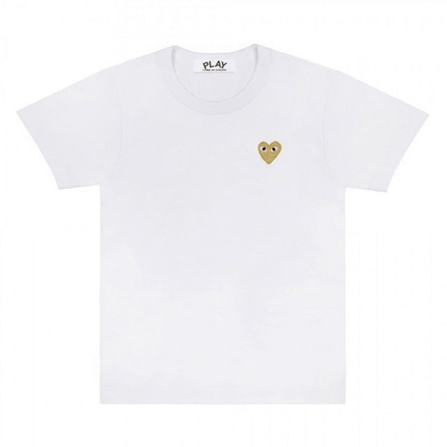 Comme des Garcons Women’s Short-Sleeve Gold Patch T-Shirt