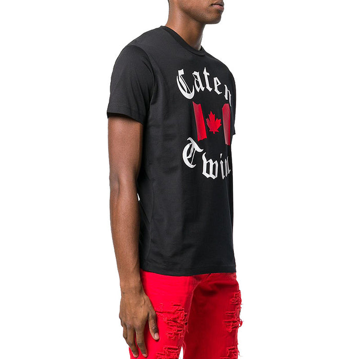 Dsquared2 Canada Logo Graphic Short Sleeve T-Shirt 0787 900