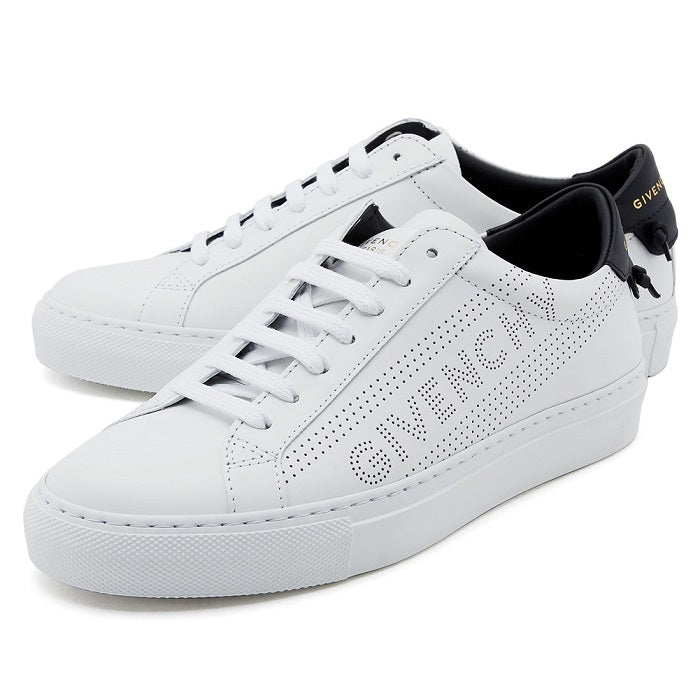 GIVENCHY Urban Street Leather Low-Top Sneakers White