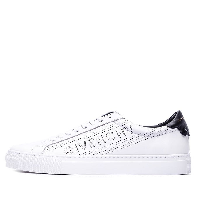 GIVENCHY Urban Street Leather Low-Top Sneakers White