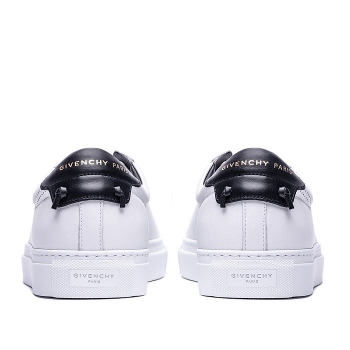 GIVENCHY Urban Street Leather Low-Top Sneakers White