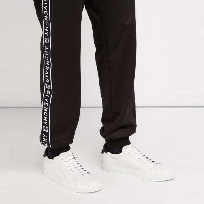 GIVENCHY Urban Street Leather Low-Top Sneakers White