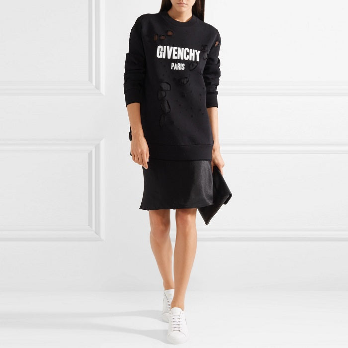 GIVENCHY Urban Street Leather Low-Top Sneakers White