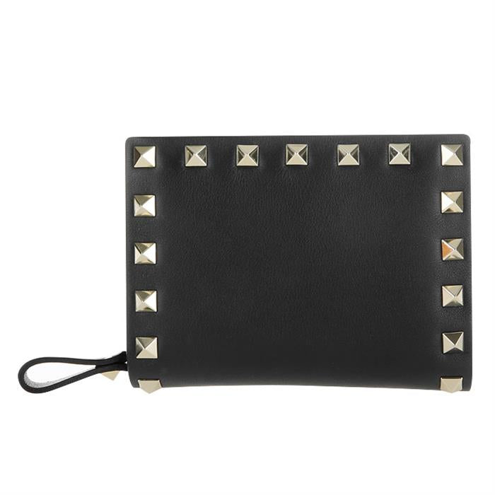 VALENTINO Rockstud Multi-Flap Wallet Women's RW2P0620 BOL 0NO