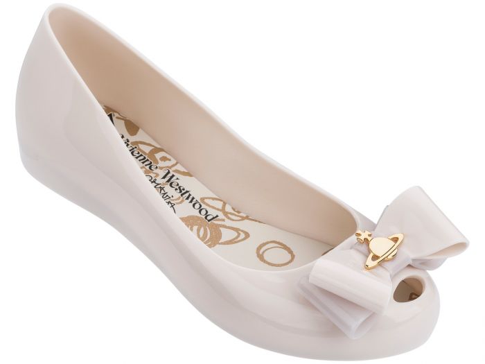 Vivienne Westwood Melissa Ultragirl Bow Ribbon Flats