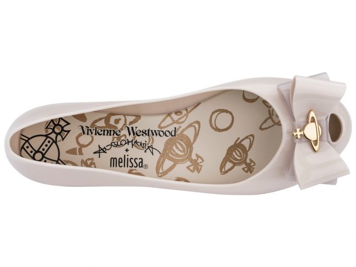 Vivienne Westwood Melissa Ultragirl Bow Ribbon Flats