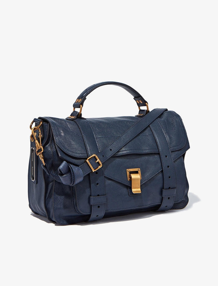 Proenza Schouler Midnight Blue Medium Satchel Bag H00002L001B