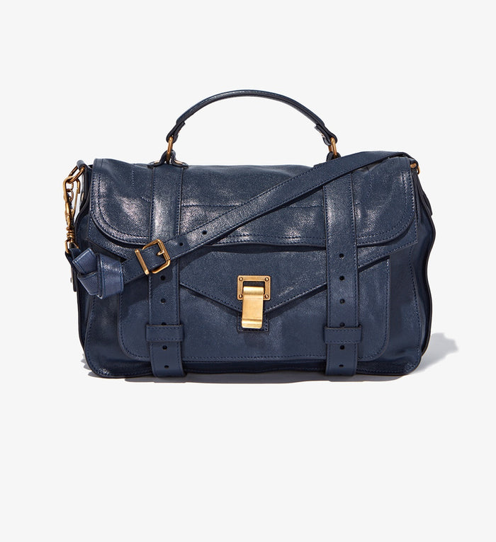 Proenza Schouler Midnight Blue Medium Satchel Bag H00002L001B