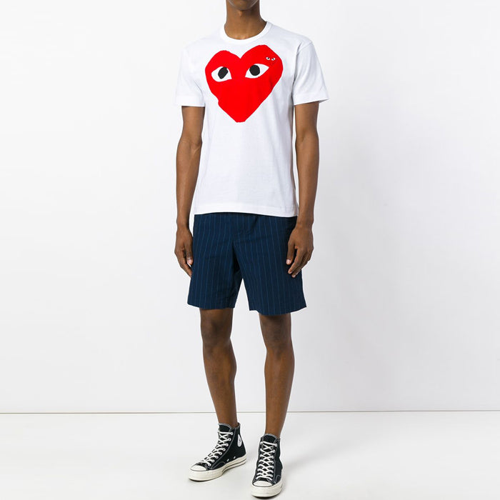 Comme des Garcons Big Heart Short Sleeve T-Shirt