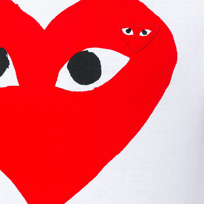 Comme des Garcons Big Heart Short Sleeve T-Shirt