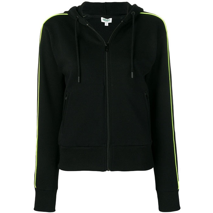 KENZO Women's Logo Zip-Up Hoodie P195K02 2BL752952 99B