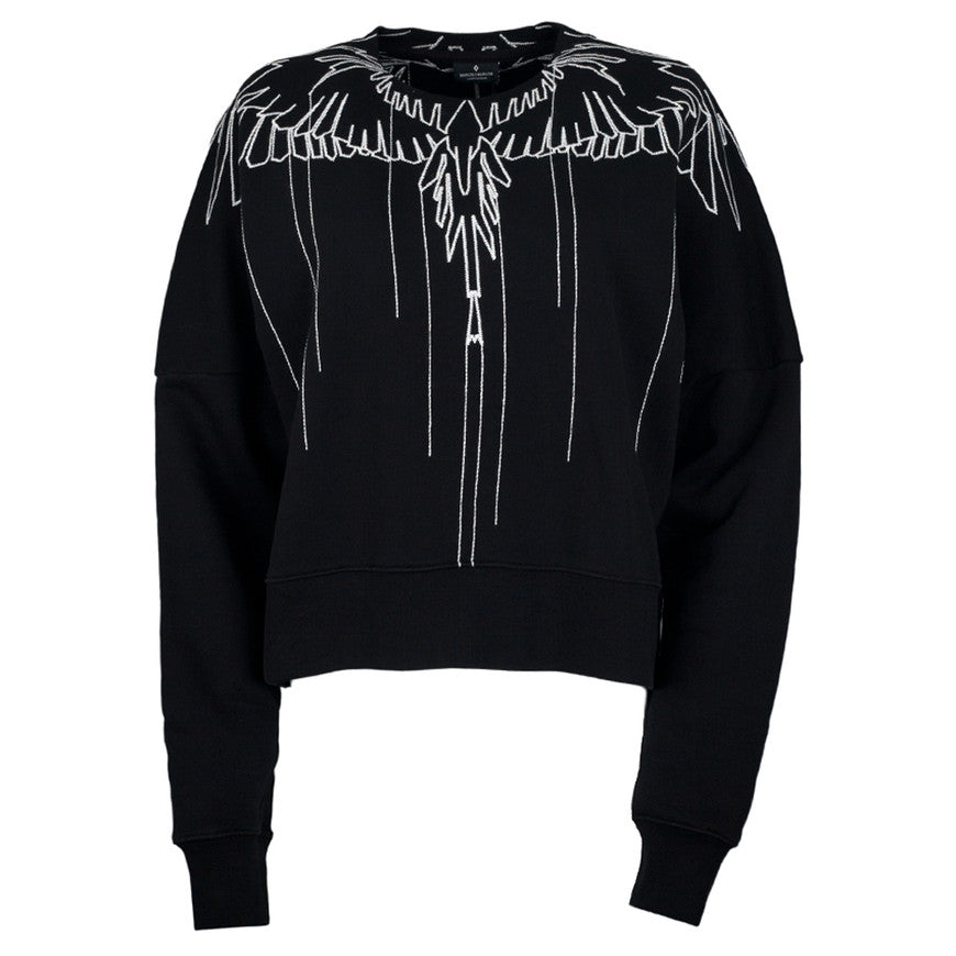 Marcelo Burlon Women's Embroidered Sweatshirt CWBA031F18506162