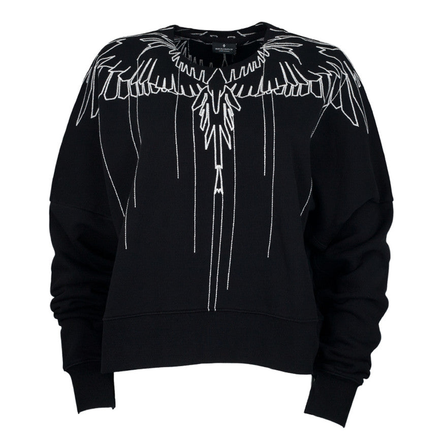 Marcelo Burlon Women's Embroidered Sweatshirt CWBA031F18506162