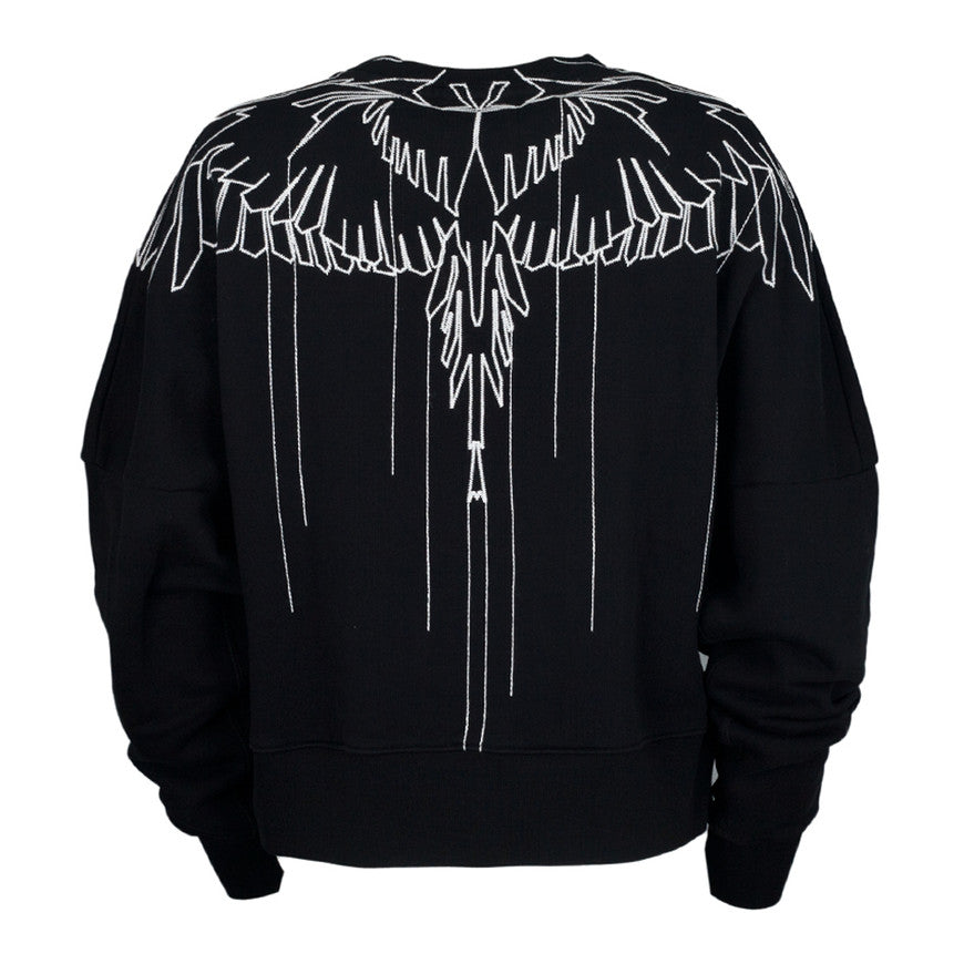 Marcelo Burlon Women's Embroidered Sweatshirt CWBA031F18506162