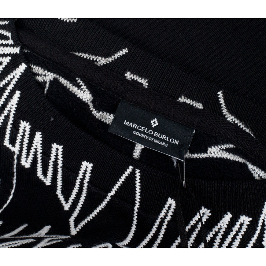 Marcelo Burlon Women's Embroidered Sweatshirt CWBA031F18506162