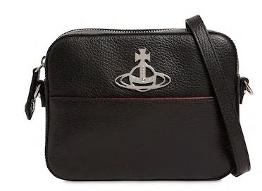 Vivienne Westwood Grain Leather Rachel Camera Shoulder Bag