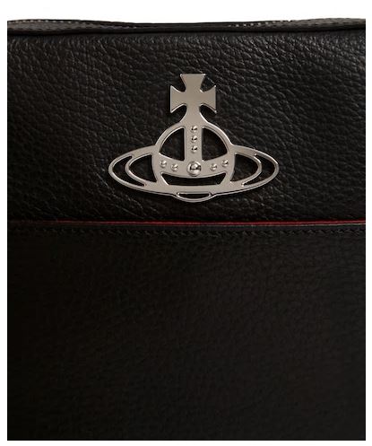 Vivienne Westwood Grain Leather Rachel Camera Shoulder Bag