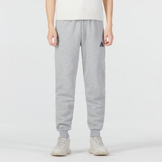 Adidas Men’s Training Jogger Sweatpants HL2230 Medium Grey Heather Black DOM