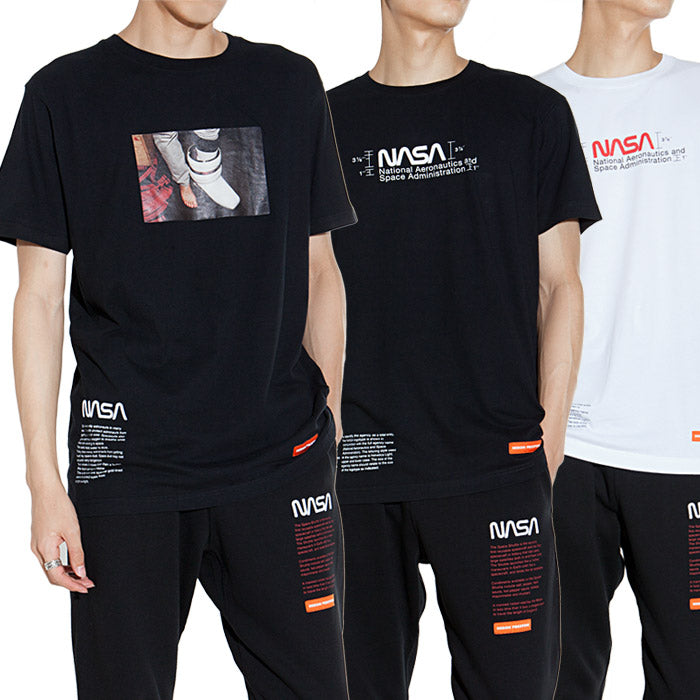 HERON PRESTON Men's Short-Sleeve T-Shirt HMAA004F19760018 HMAA004F19760019