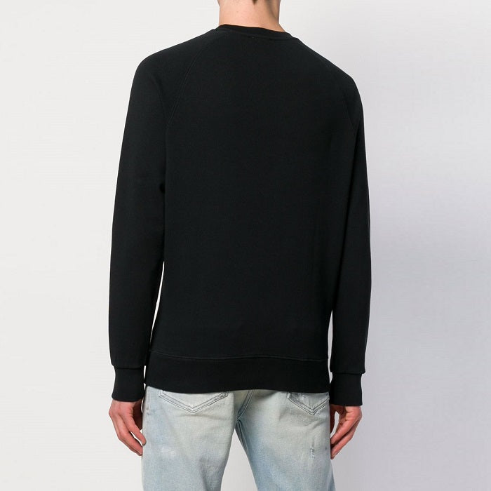 Maison Kitsune Men's Palais Royal Black Sweatshirt AM00300KM0001
