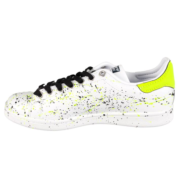 Adidas Stan Smith Neon Low-Top Sneakers for Men
