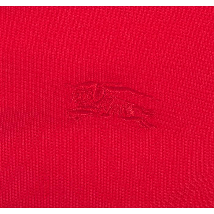 BURBERRY Women's Long Sleeve Polo Shirt 8004800 ROSSO